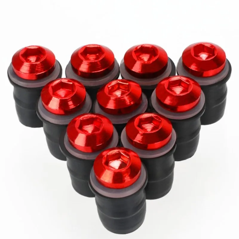 5MM 10PCS Fairing Bolts Kits For Honda XADV X-ADV750 Integra 750 FORZA125 250 300 Accessories Windshield CNC Screw Rubber Nuts