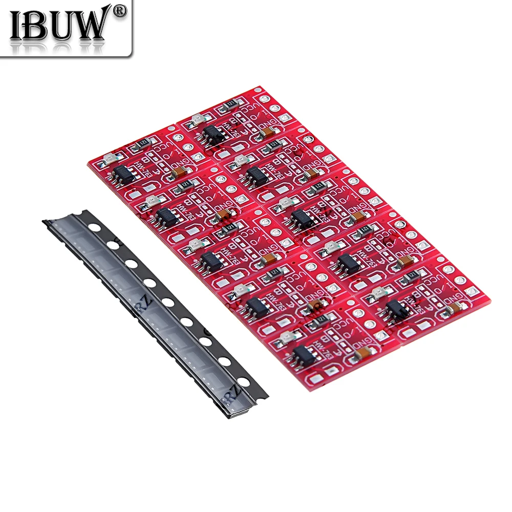 10PCS/LOT SOT23 TTP223 NEW SOT23 TTP223 Locking Touch Switch Sensor Touch Button Module Capacitor Type Single Channel Self