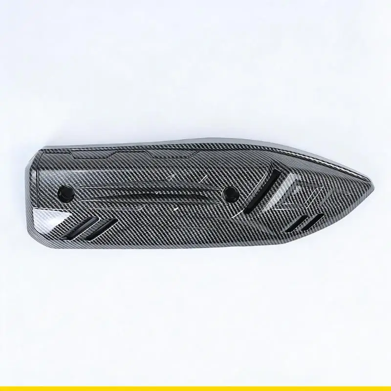 SZCH Heat Deflecting Exhaust Cover for NS150LA Motorcycles Stylish Upgrade Simple Setup Plastic Muffler Pipe Protectors