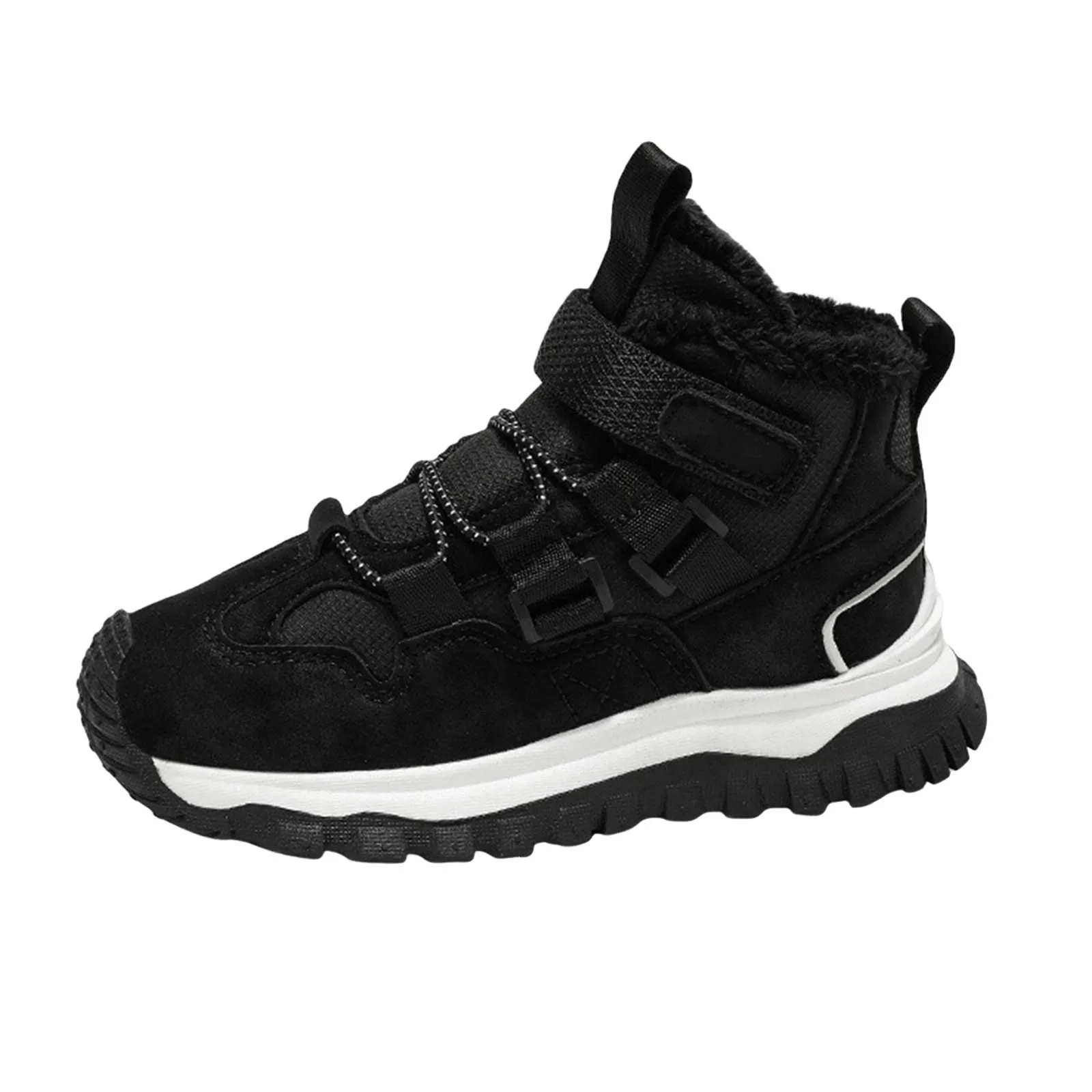 

Kid Sneakers Childrens High Top Sports Shoes Warm Cotton Shoes Students Outdoor Casual Shoes Medium And Boys Sneakers Size 2