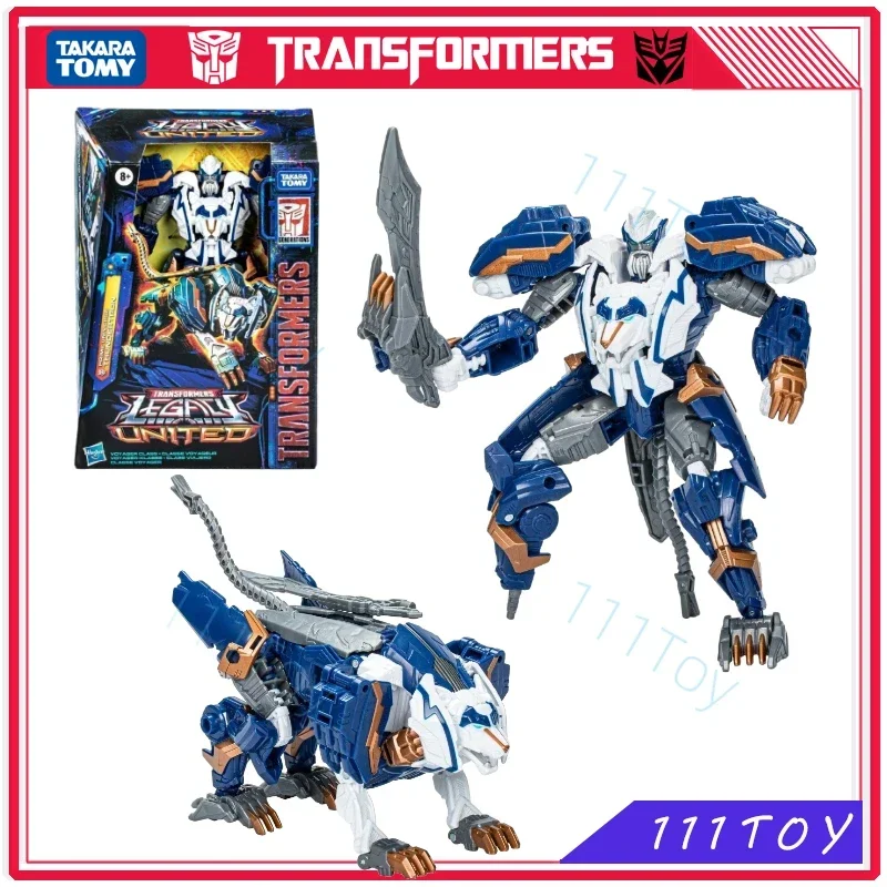 In Stock Transformers Toy Legacy United Voyager  Prime Universe Thundertron Anime Figures Robot Toys Action Figure Gifts Hobbies