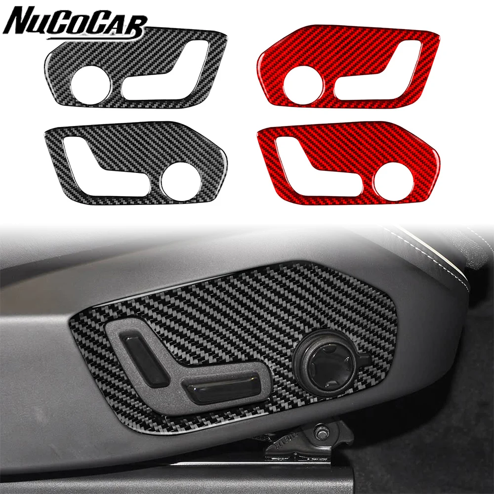 autocollant-decoratif-interieur-de-panneau-de-commande-de-reglage-de-siege-en-fiber-de-carbone-revetement-d'habillage-accessoires-de-voiture-pour-volvo-xc60-2018-–-2025
