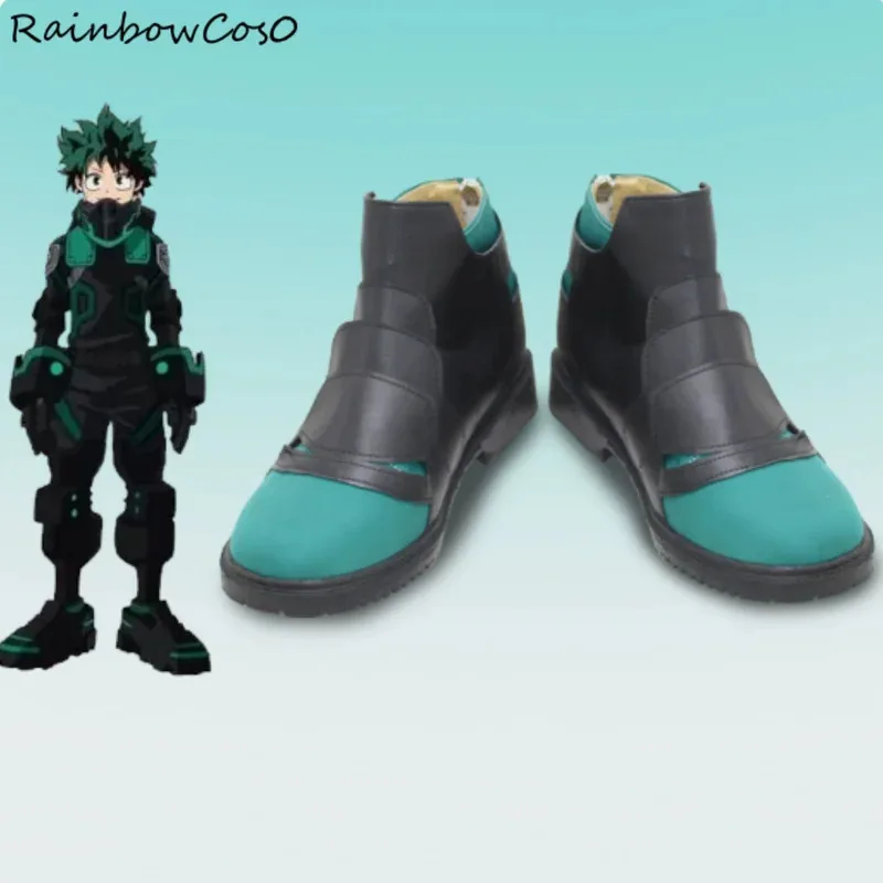 

Midoriya Izuku Cosplay Shoes Boots Game Anime Halloween Christmas RainbowCos0 W4885