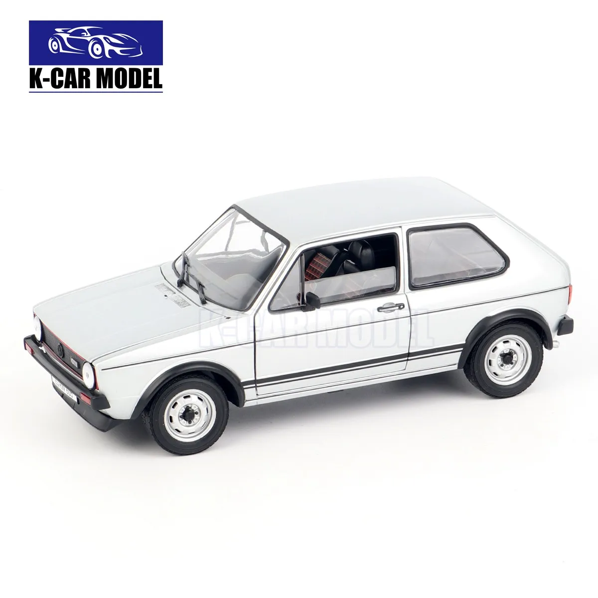 Norev Golf GTI Alloy Car Model, Vintage Car, Coleção pessoal, Company Display, 1:18, Vintage, 1 Geração