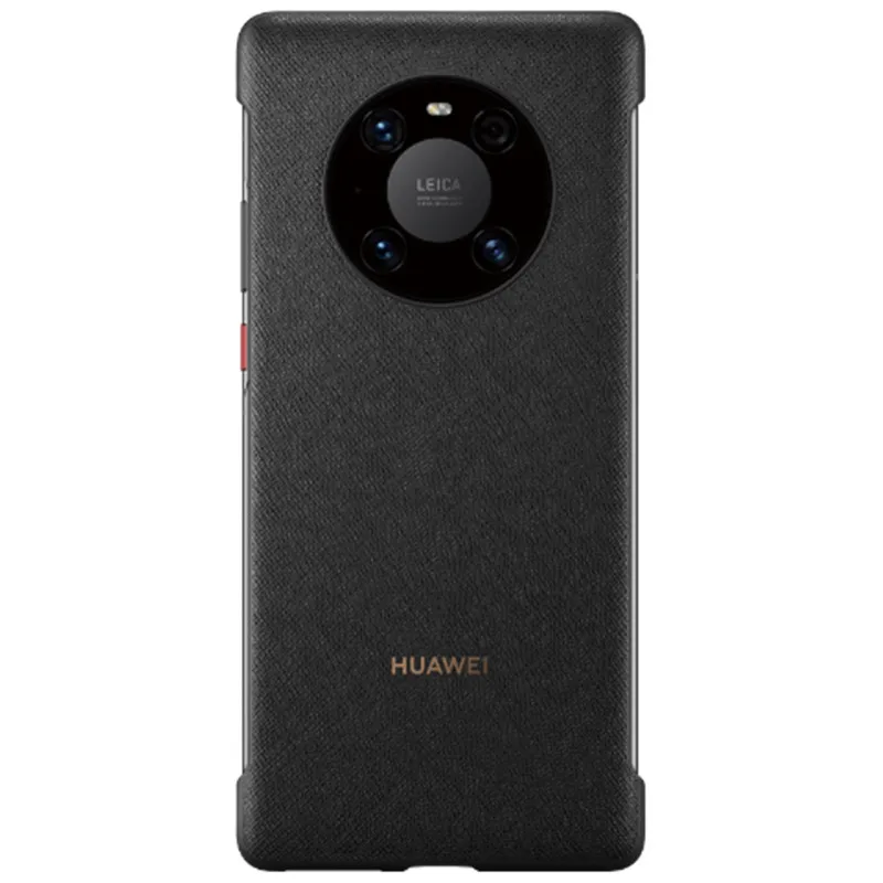 Imagem -02 - Huawei Original Companheiro 40 Pro Case pu Couro Capa Traseira Ultra Fino Case Shell Protetor para Mate40 Pro