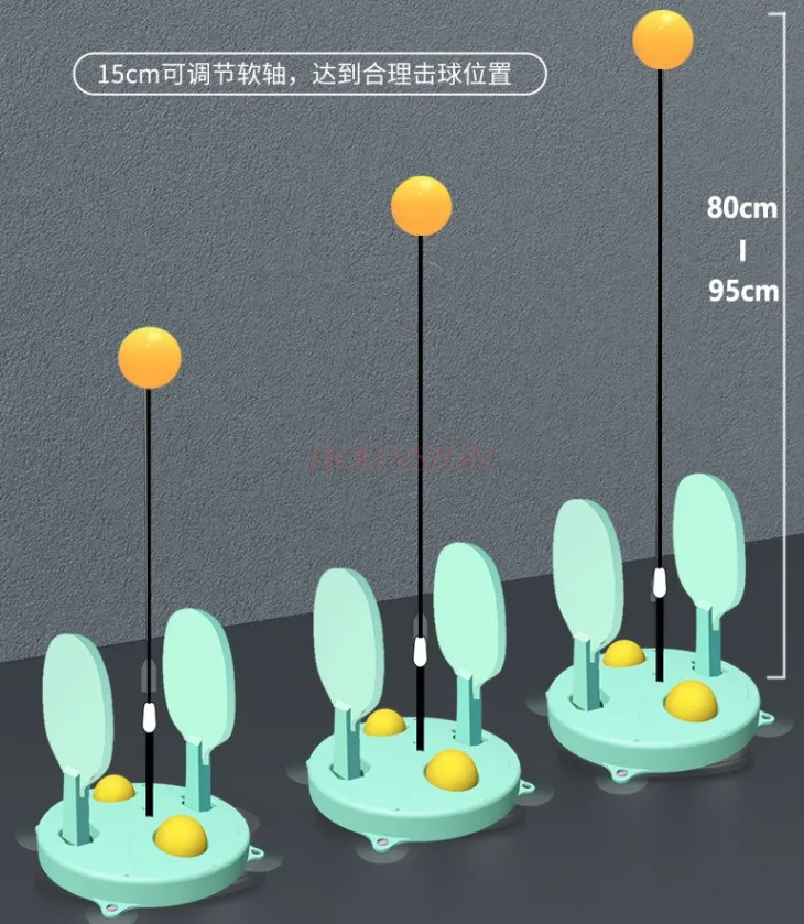 Kinder-Tischtennistrainer zur Myopieprävention für den Innenbereich, Einzel- und Doppelspiel-Selbsttrainingsgerät, Visietrainingstisch