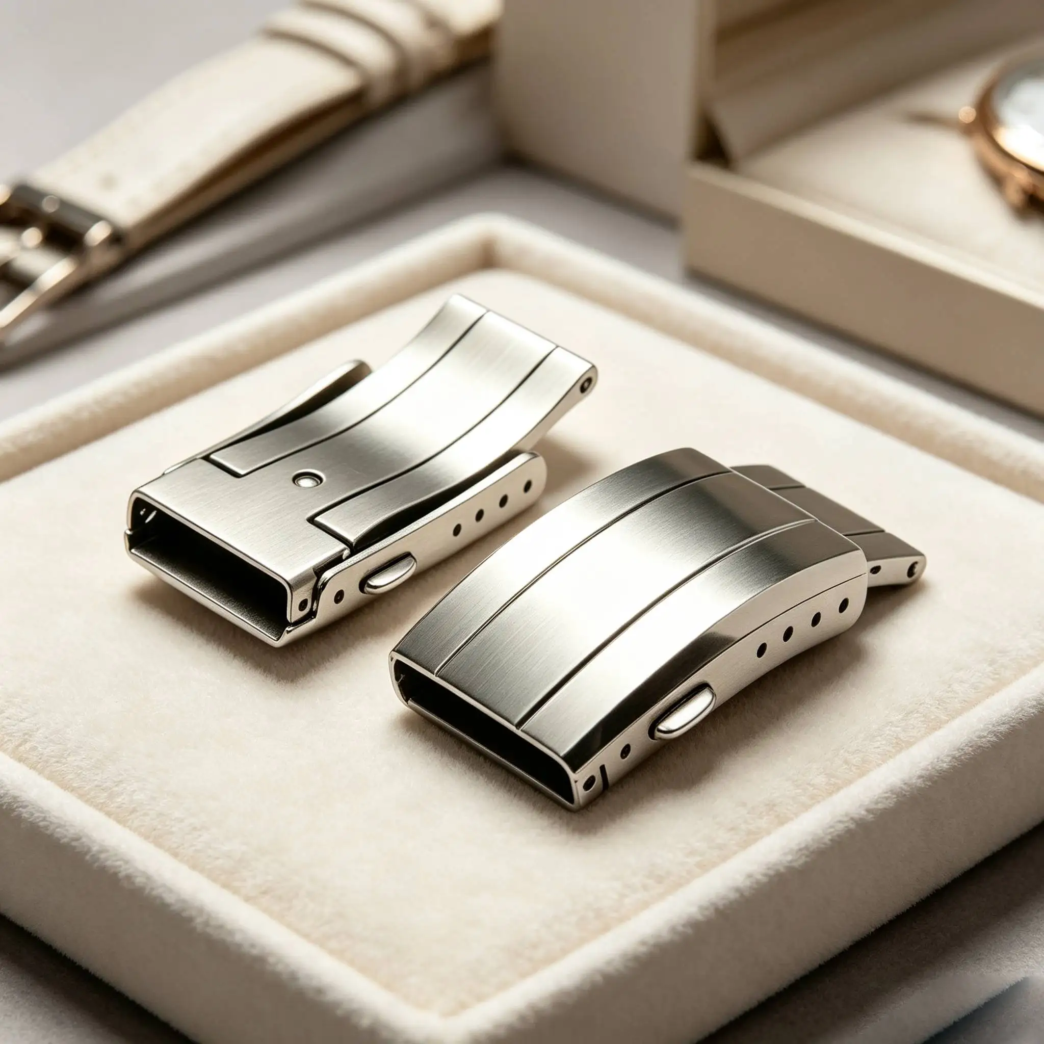 1pc Stainless Steel Deployment Watch Buckles 16mm/18mm/20mm Folding Clasp Deployant Watch Buckle Watch Replacement Accessories