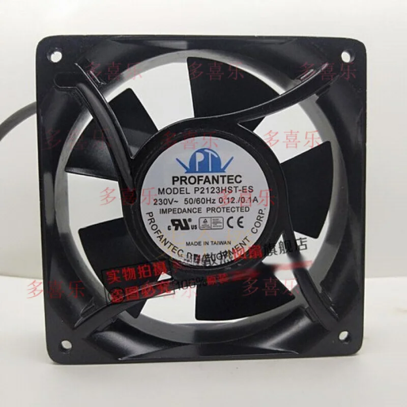 

ZMZM for PROFANTEC P2123HBL 230V 0.12/0.1A 12038 Axial flow aluminum frame fan #W1