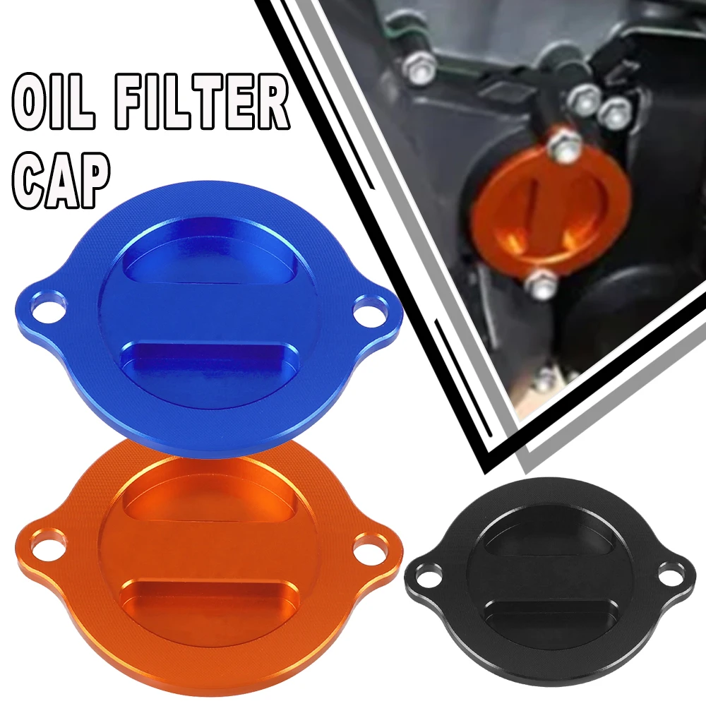 

Motorcycle CNC Aluminium Oil Filter Cap Cover Plug FOR 200 390 DUKE RC390 390 ADVENTURE 2016 2017 2018 2019 2020 2021 2022 2023