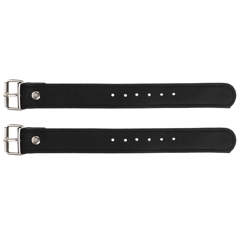 

1 Pair Black Straps for Children Bike Basket Accessories Sturdy Adjustable Front Rack Belt Cycling Decorbike part