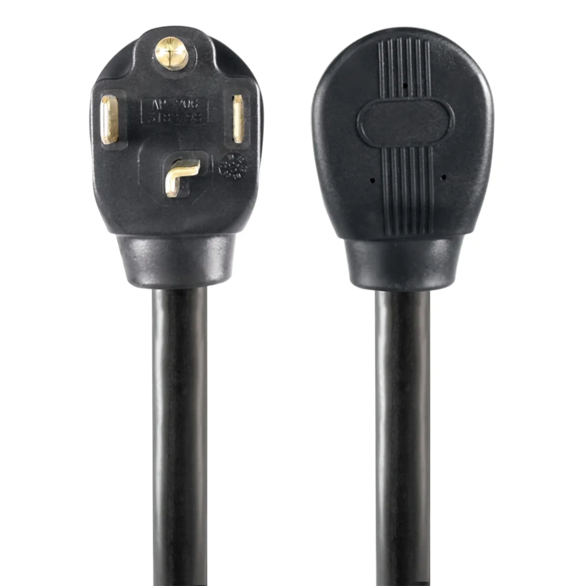 سلك جهاز مجفف داخلي أسود 4 شقوق، 30 أمبير