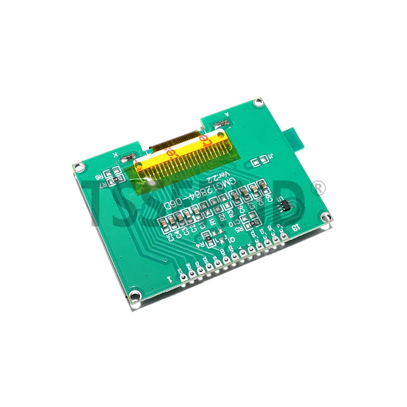 Lcd12864 12864-06D، 12864، وحدة LCD، COG، مع الخط الصيني، شاشة مصفوفة نقطية، واجهة SPI