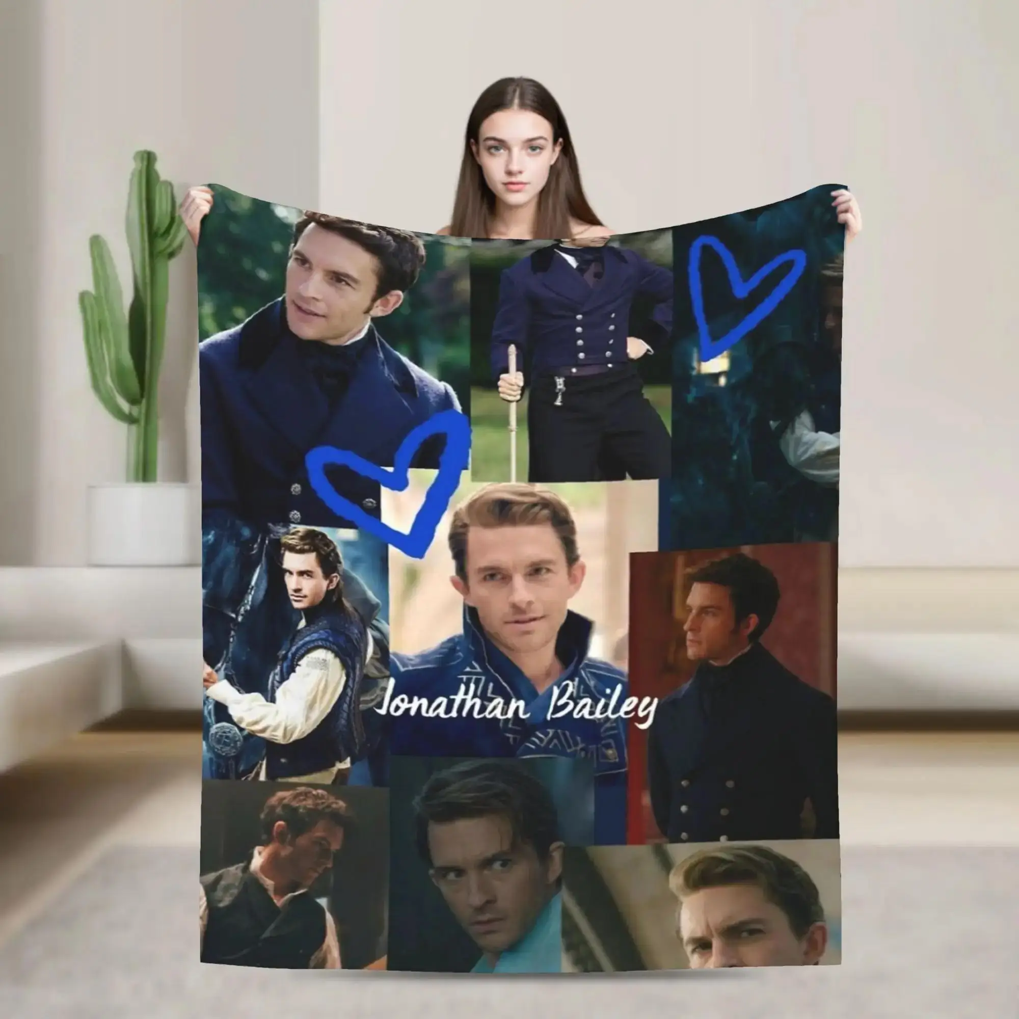 

Плед Jonathan Bailey: Супермягкий, пушистый, плюшевый плед для детей, домашнего декора, фланелевое покрывало