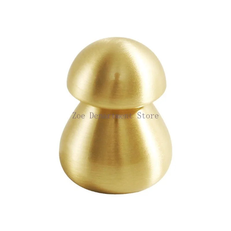 Mushroom handle French wardrobe handle Small mushroom cabinet door creative American creative retro cabinet drawer handle