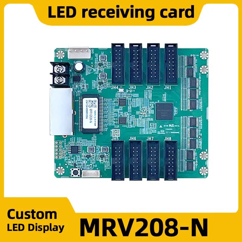 Display Screen Novastar MRV208-N Receiving Card Video Wall Controller Outdoor Indoor LED RGB HBU75 DIP SMD Full Color Module