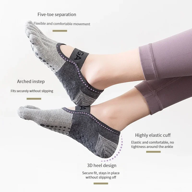 Calcetines cortos antideslizan - Pilates Yoga Garage reseña y precio