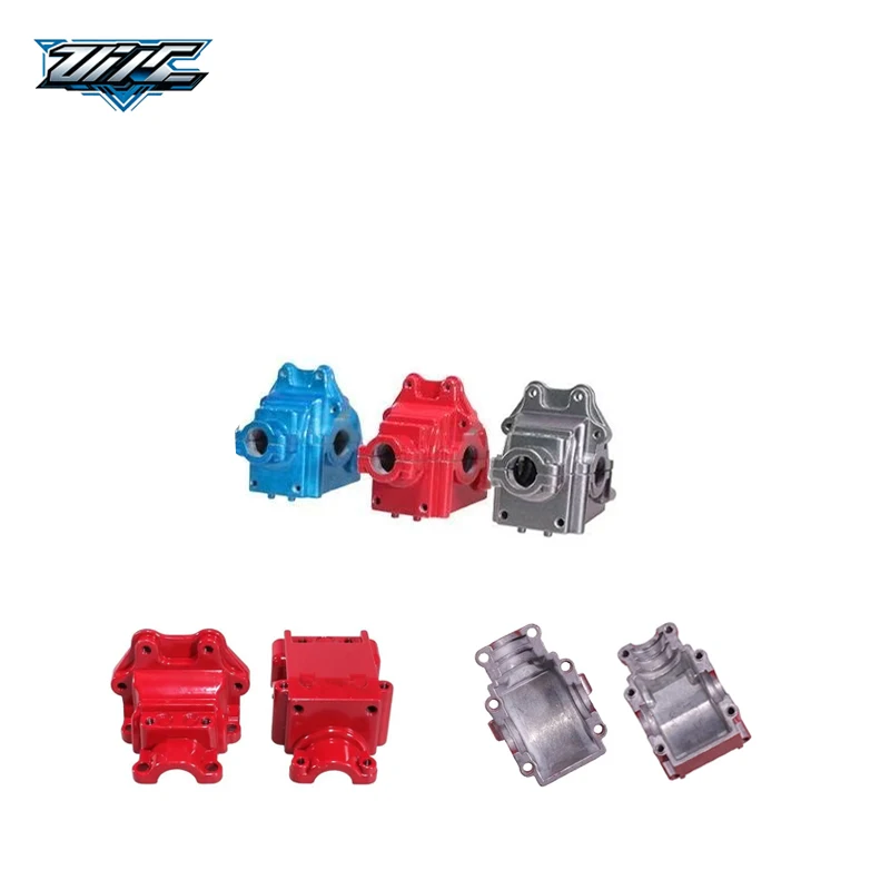 2PCS Metal Differential Housing Gear Box Shell For Wltoys 144001 144010 144016 144018 124016 124019 RC Car Upgrade Parts