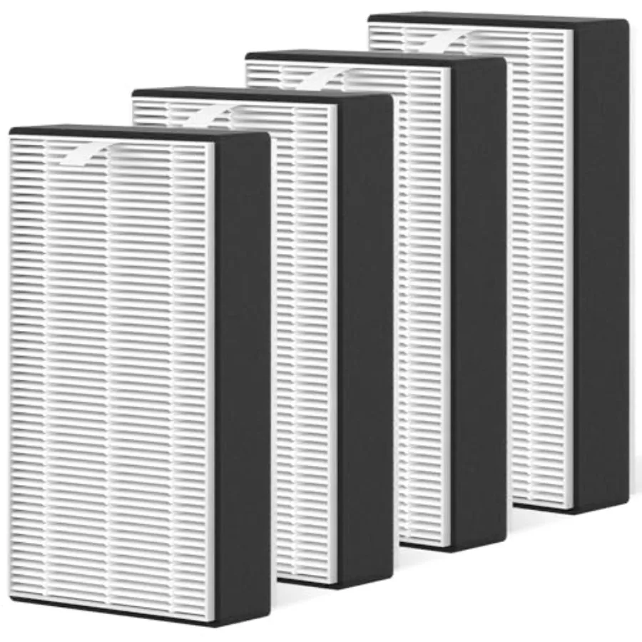 

4 Packs F1 Repalcement Filter Compatible with 3M Filtrete C01 T02 Series FAP-C01-F1, FAP-T02-F1, FAP-C01BA-G1, FAP-T02WA-G1, FA