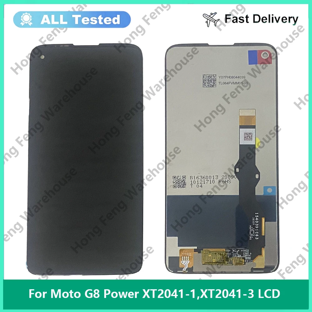 

Оригинальный дисплей для Motorola Moto G8 Power LCD XT2041 Стандартный сенсорный ЖК-экран в сборе для Moto G8Power LCD