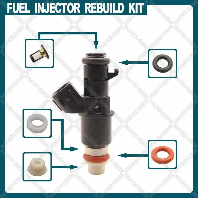 

Fuel Injectors O-Rings Injector Service Kit for Honda Civic 2003-2005 1.3L 16450-PWA-003
