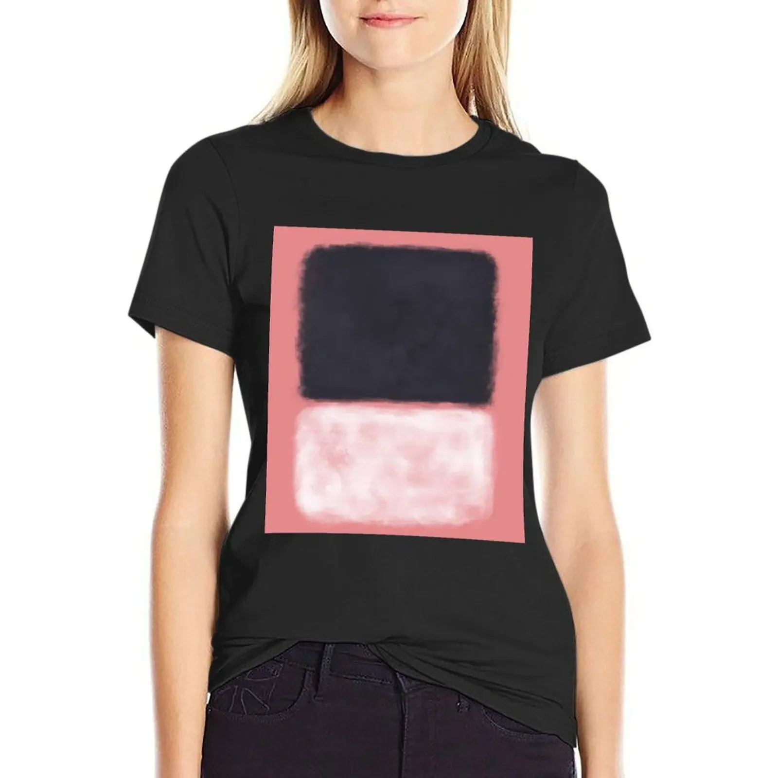

Rothko Inspired #9 T-Shirt summer top shirts graphic tees aesthetic clothes Woman fashion