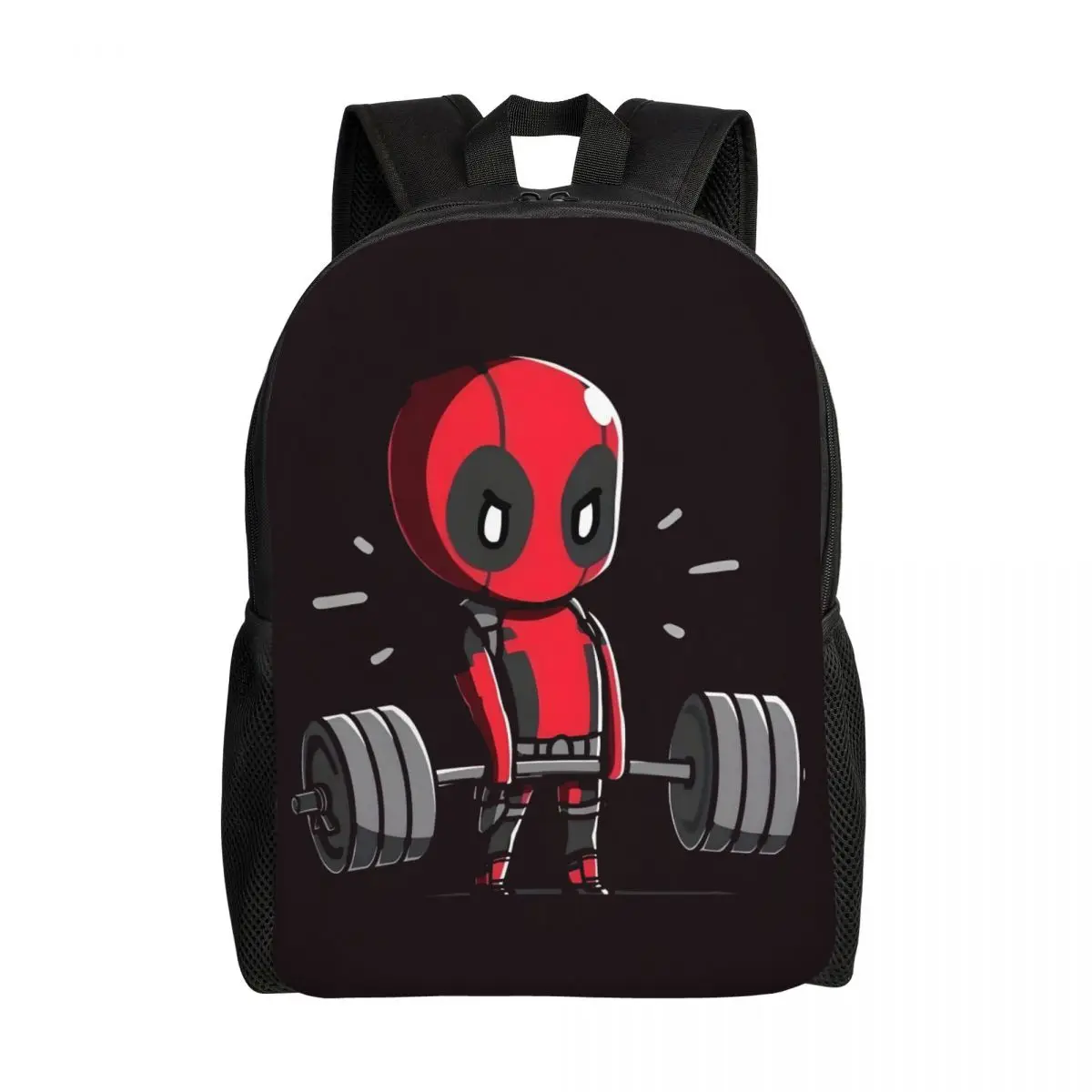 

Custom 3D Printing Deadpool Backpacks for Boys Girls Comics Book School College Travel Bags Women Men Bookbag Fit 15 Inch Laptop