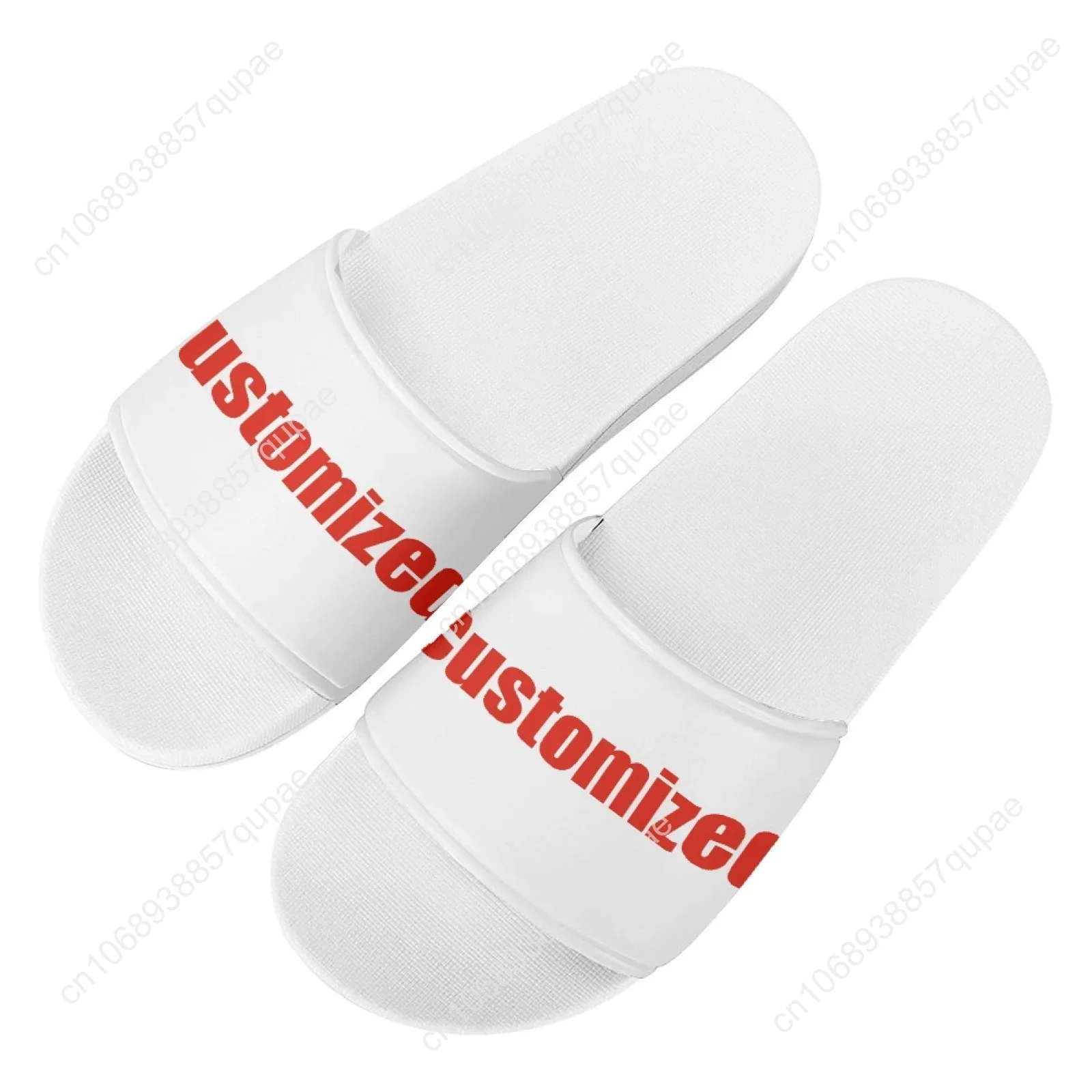 Custom Sandals Men Women Child Home Water Shoes PVC Fashion High Quality Slip Beach Pool Sandals Custom Made Summer Slipper