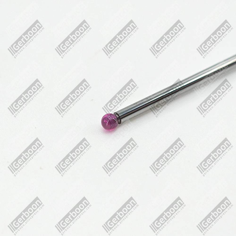 Renishaw A-5003-0037 EWL 32.5mm M2 Ø 2mm Ruby Ball Tungsten Carbide Rod Probes for Three-Coordinate Measuring Machine CMM