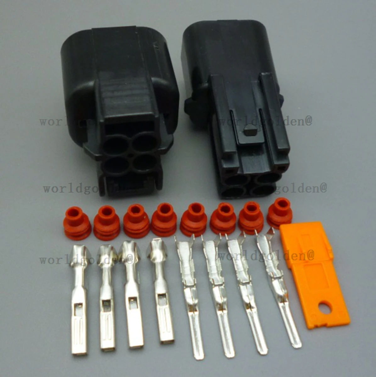 KPB623-04620 PB625-04027 4Pin Waterproof Housing Terminal Kit for exterior sensor harness assembly & seal fitting