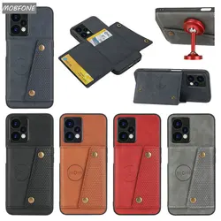 Realme 10 Pro PLUS C25S C25 C12 Case Flip Leather Wallet Card Slots Pocket Holder Back Cover For Realme10 PRO+ Phone Funda Cases