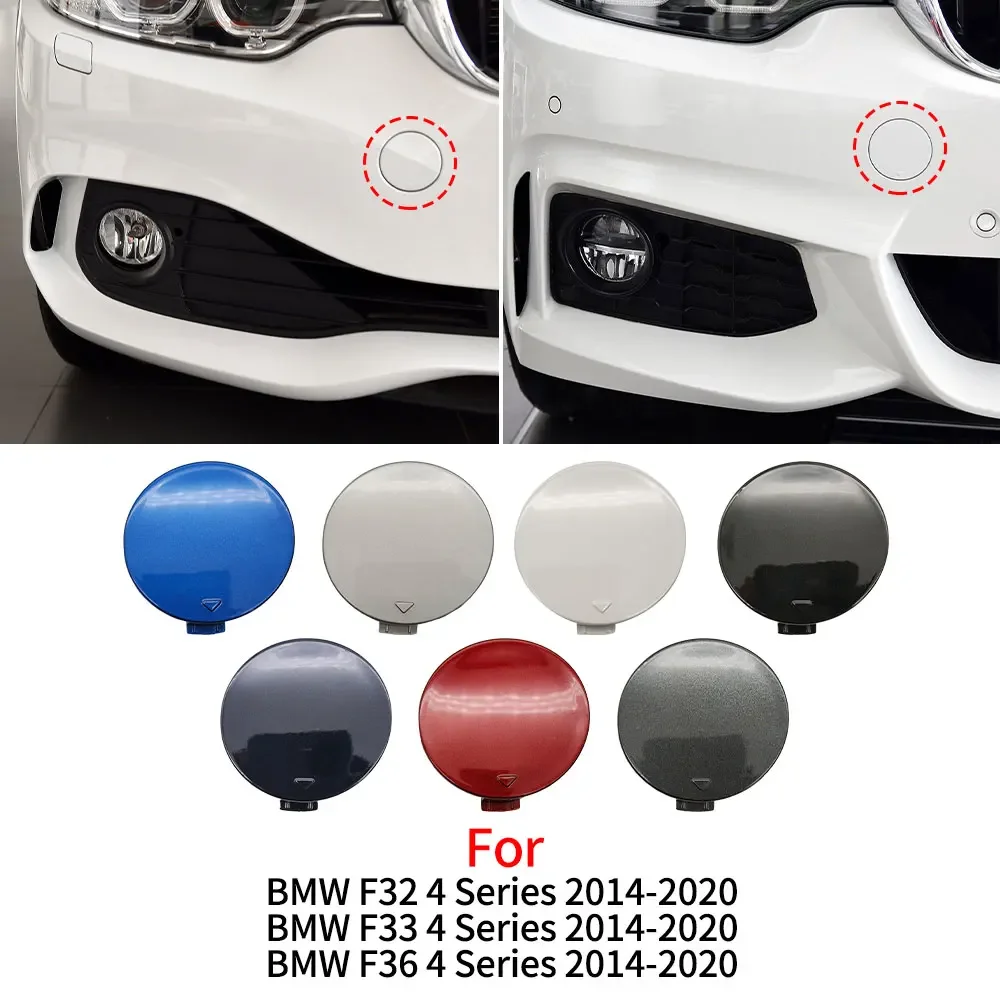 

For BMW F32 F33 F36 M Sport 2014-2020 Car Front Bumper Trailer Hook Tow Cover Cap Accessory For BMW 4 Series 420 425 430 440