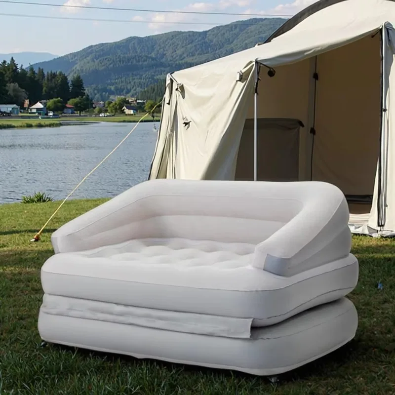 Inflatable mattress accessories Portable easy-folding inflatable sofa bed