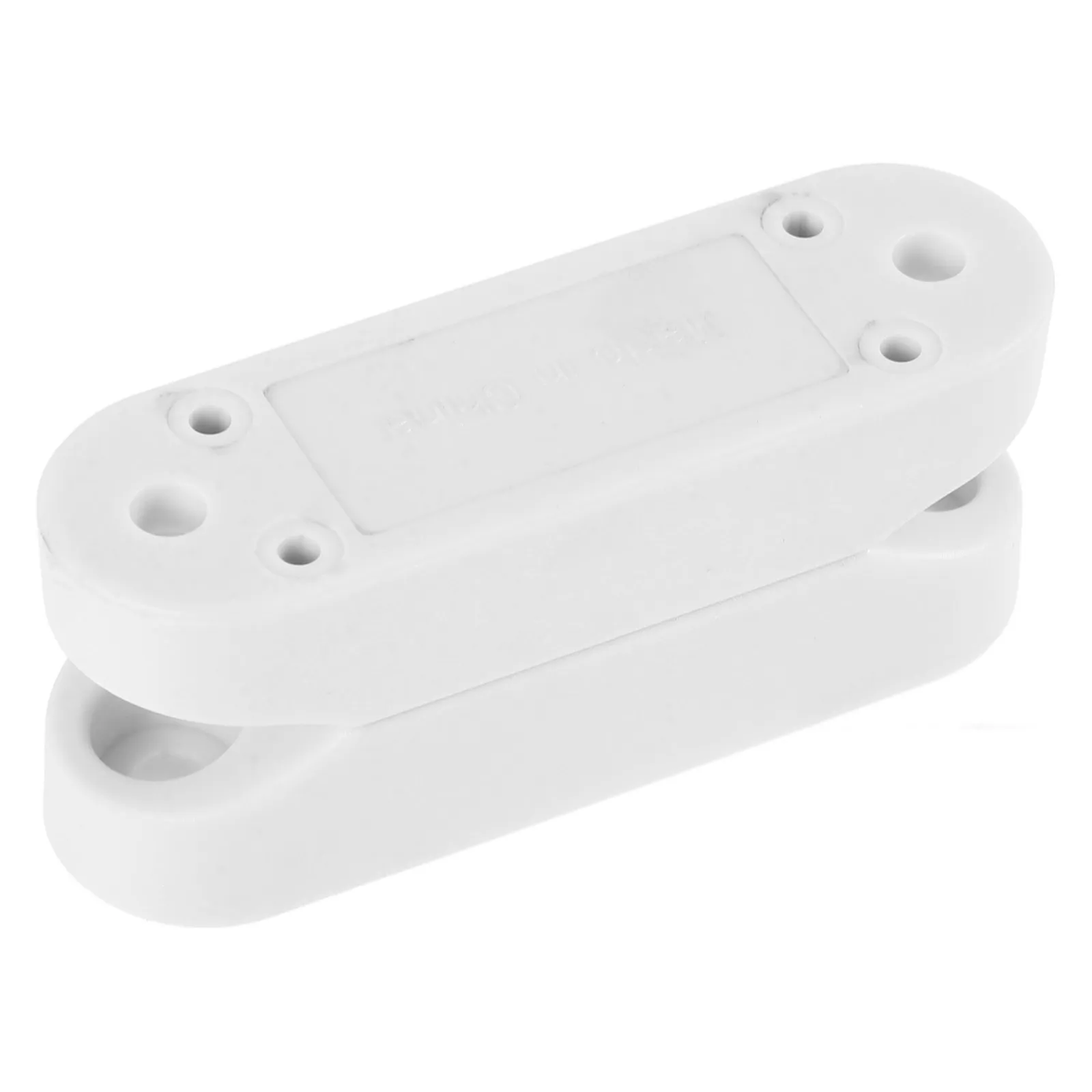 

Magnetic Door Catch Self Locking Accessories White Plastic Closure Hardware Baggage Hatch Window Latches Fixings