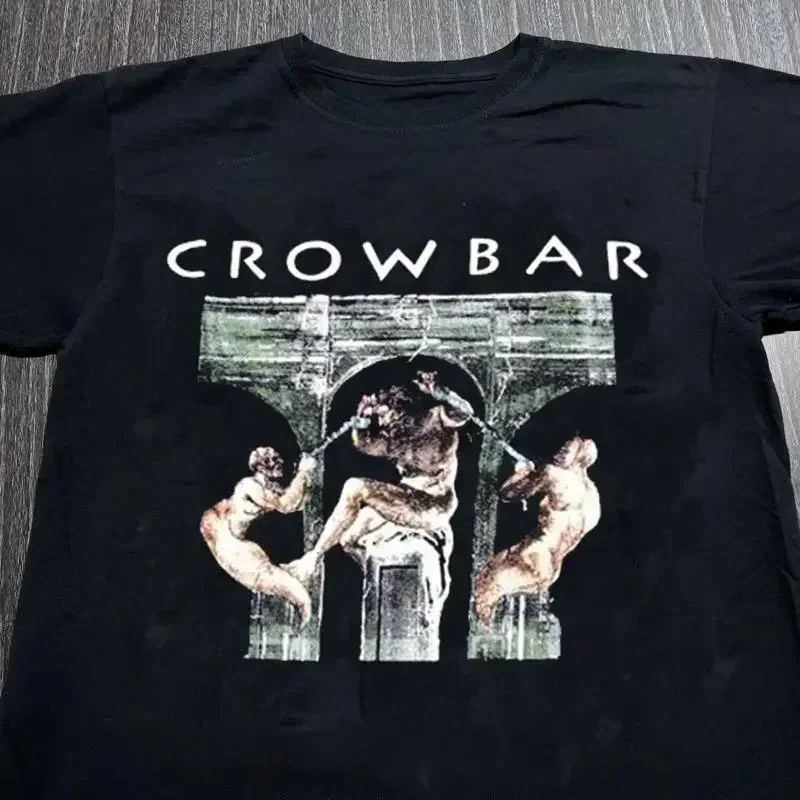 Rare Crowbar Band Cotton For Fan Black S 5Xl T Shirt