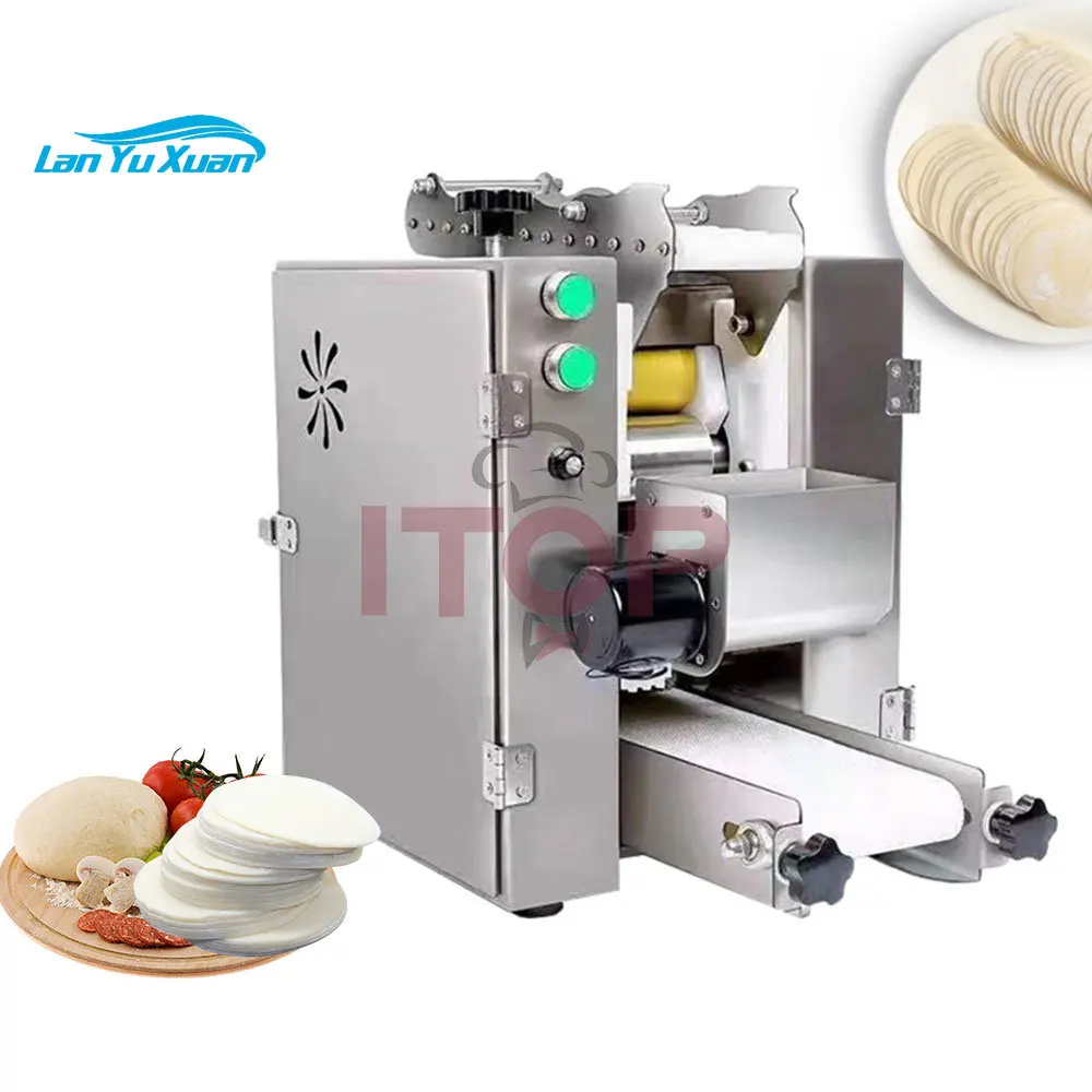 Restaurant Dumpling Wrapper Making Machine Automatic Pizza Bread Making Machine Low Price South Korea Shrimp Dumpling Machine