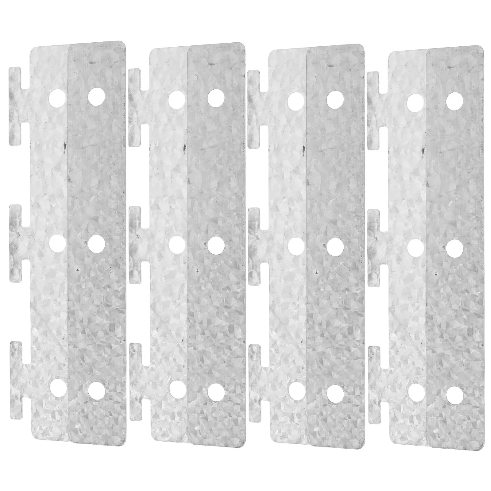 

5pcs Strip Curtain Mount Bracket Universal Iron Plastic Hardware Easy Install Precision Vinyl Hanger For Residential Commercial