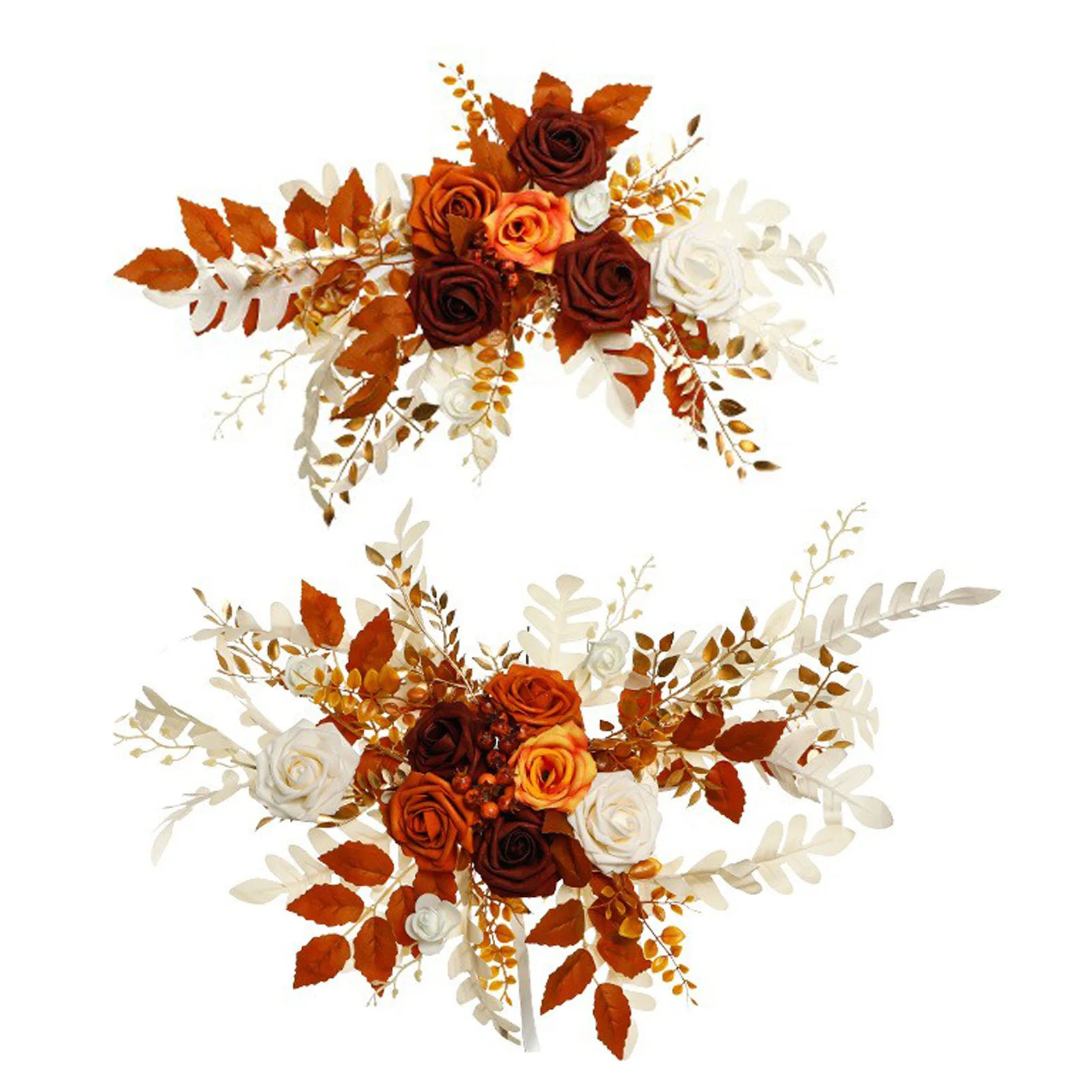 

Оранжевые свадебные арочные цветы для вывески и украшения вечеринки — искусственные цветочные композиции для свадьбы, приема