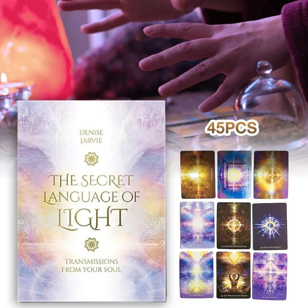 The Secret Language of Light Oracle: Transmissions from your Soul 11*6.5cm