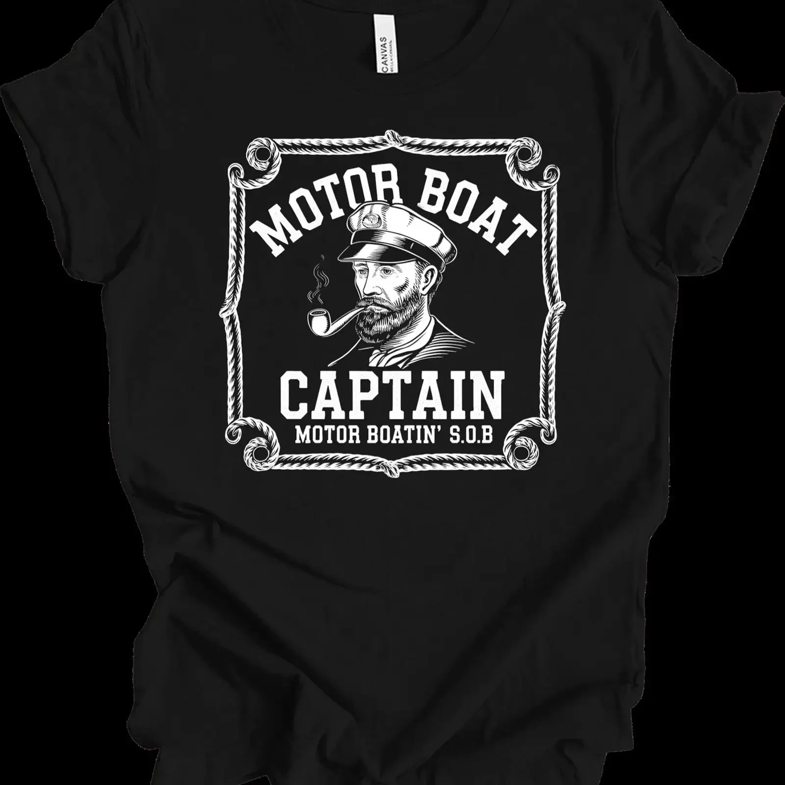 Funny Motor Boat Captain Pontoon Boating Lake Life T shirt vintage Washed graphic Stylish Unisex streetwear Slightly