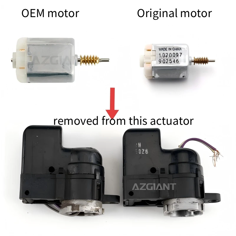 For Buick Excelle 2003-2016 Car Power Reversing Rear view Mirror folding Motor Actuator Left Right AZGIANT Replacement Accessory