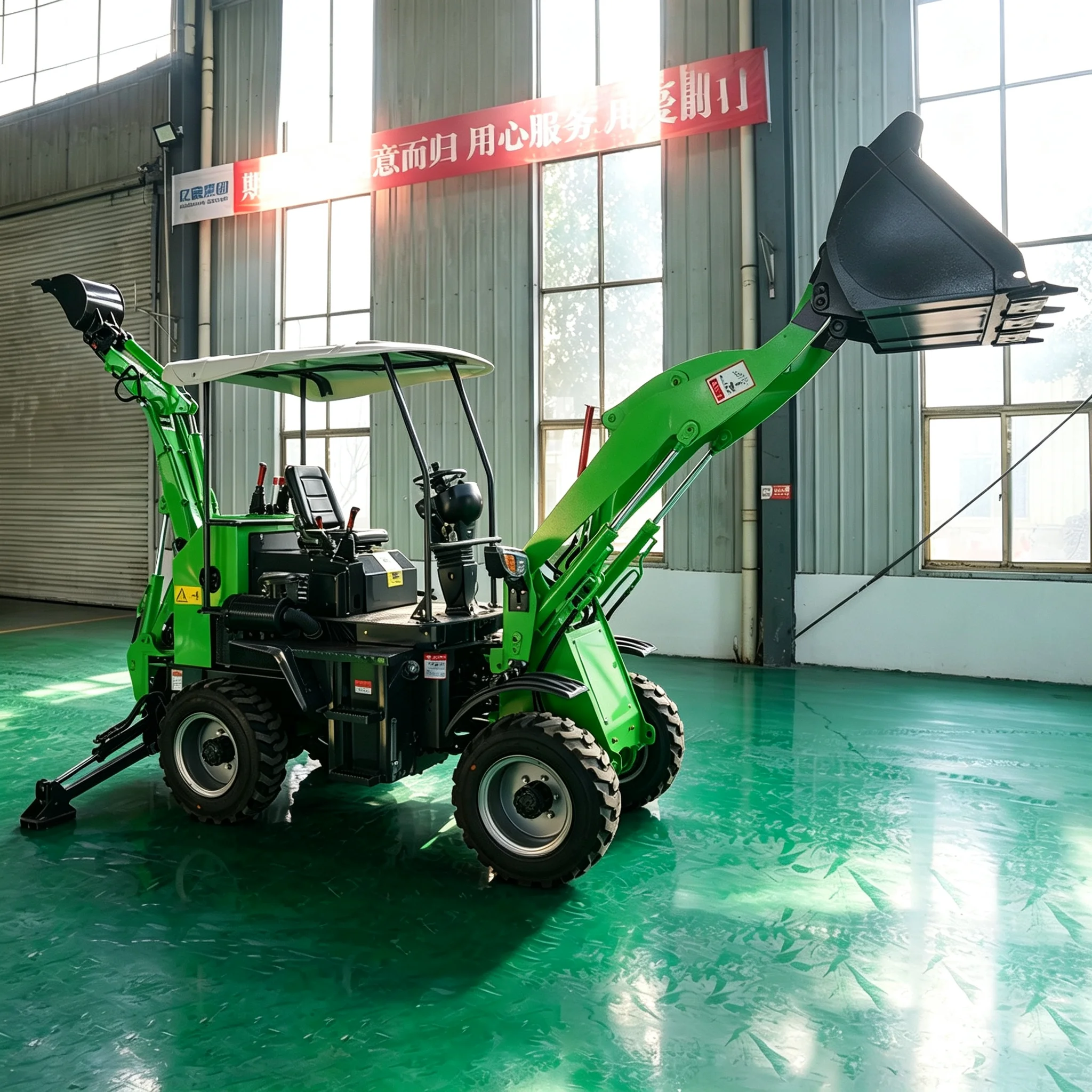 รถแบคโฮล้อเดอร์แบบปรับแต่งได้  - Heavy Equipment Working บทวิจารณ์และราคา