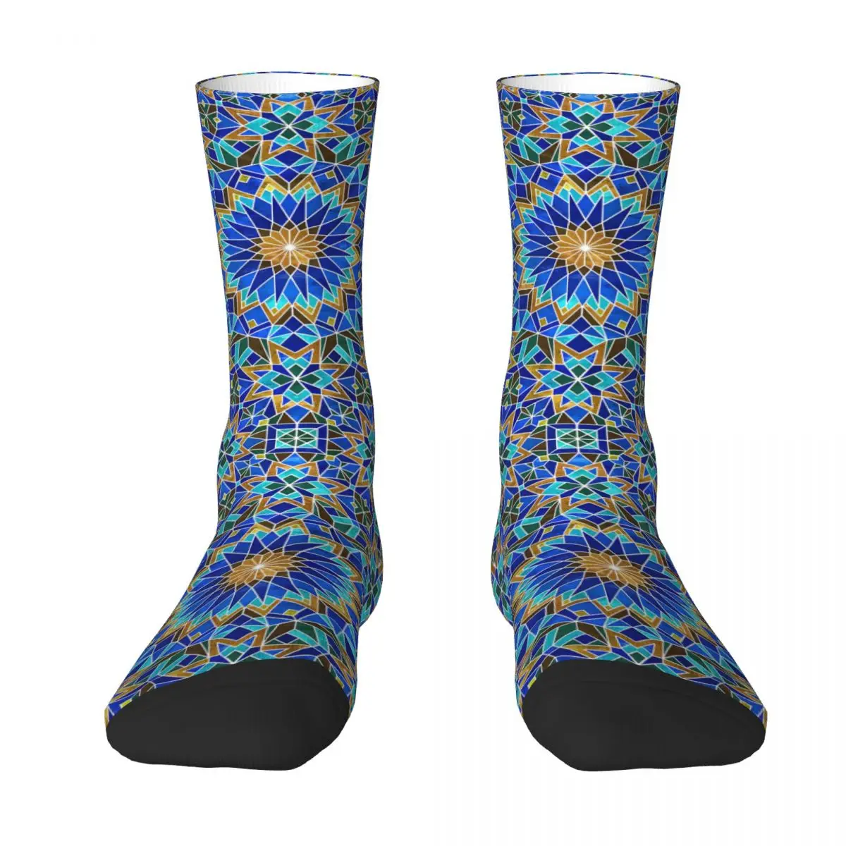 Morrocan Seamless Mosaic Pattern Adult Socks,Unisex socks,men Socks women Socks