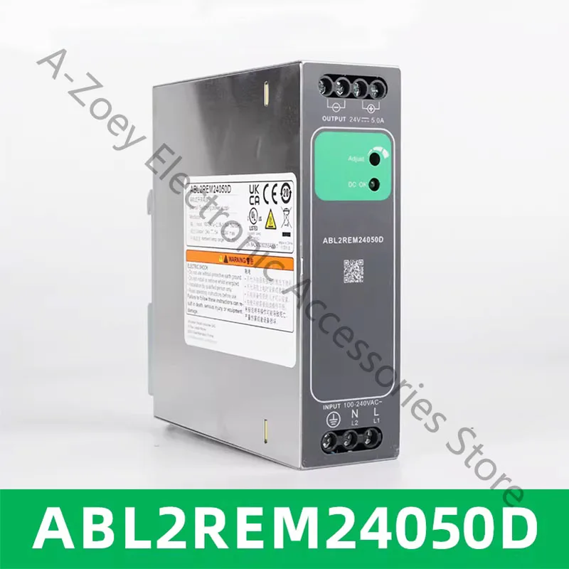 

Brand new original Single phase rail power supply, power 120W, DC 24V output ABL2REM24050D