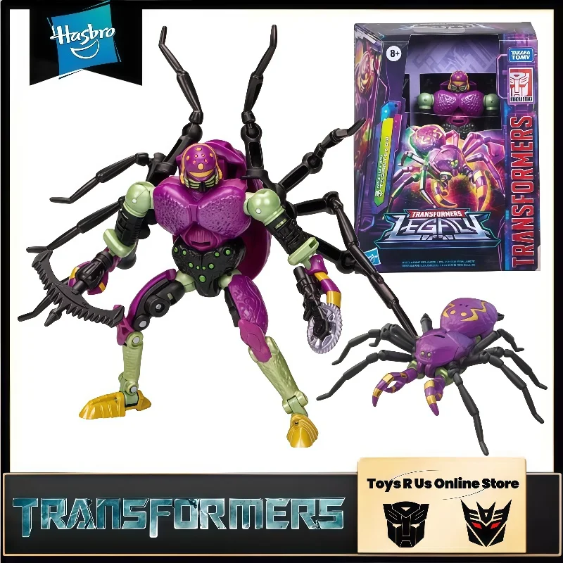 Op voorraad Hasbro Transformers Klassiek speelgoed Legendarische evolutieserie Predacon Tarantulas Action Figure Model Verzamel hobby's Speelgoed
