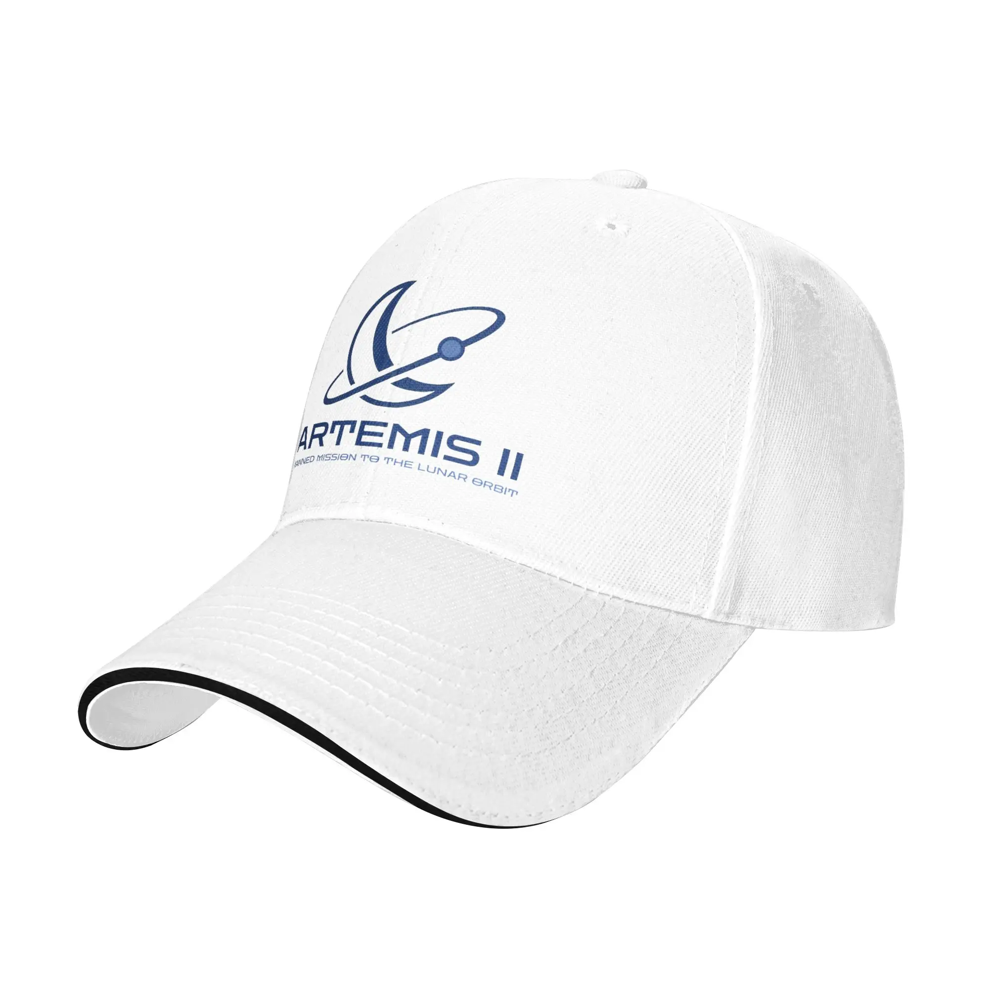 Baseball Cap Artemis II 2 Manned Mission to Lunar Space Merchandise Trucker Hat Vintage Caps Outdoor Travel Adjustable Sun Cap