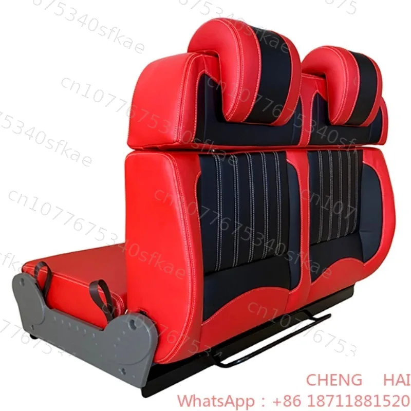 Customized New Design Custom Professionally Modified Multi Functional Luxury Waterproof Camper Van Bed Seat Microfibre Leather 3