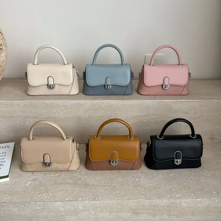 

2026 New High Sense Women's Small Square Crossbody Bag, Personality Fashion Versatile Casual Commuter Shoulder Handbag