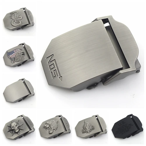 Imagen 1 del producto Hebilla de cinturones para hombre, Material de aleación, ancho adecuado 38mm de espesor 4mm, correas de lona, hebilla de cinturón, accesorios de cinturón, hebilla de cintura hebilla cinturón hombre hebilla cinturón