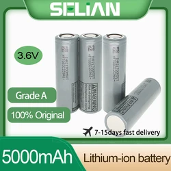 Grade A LG Flat Top Battery High Quality M50T 5000mAh INR 21700 Battery 3.7V Rechargeable Lithium Batteries Cell For Ebike