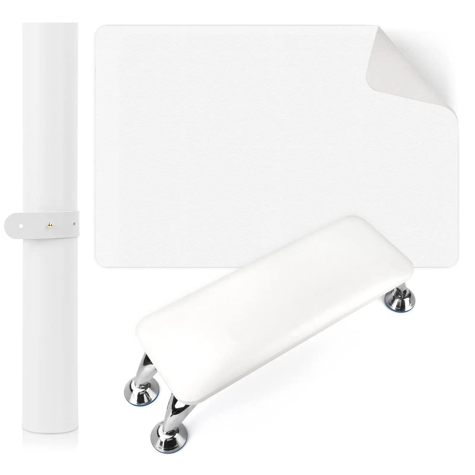 

Acrylic nail armrests, microfibre leather nail hand rest cushions, soft hand pillow footstool for nail technicians